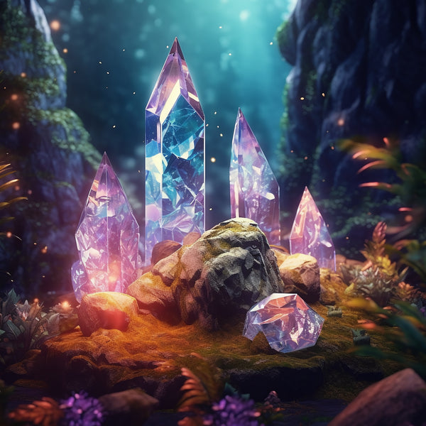 Forest Crystals 1 - Art Image (Professional License)
