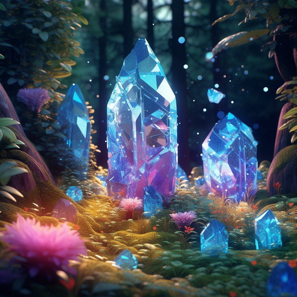 Forest Crystals 2 - Art Image (Professional License)