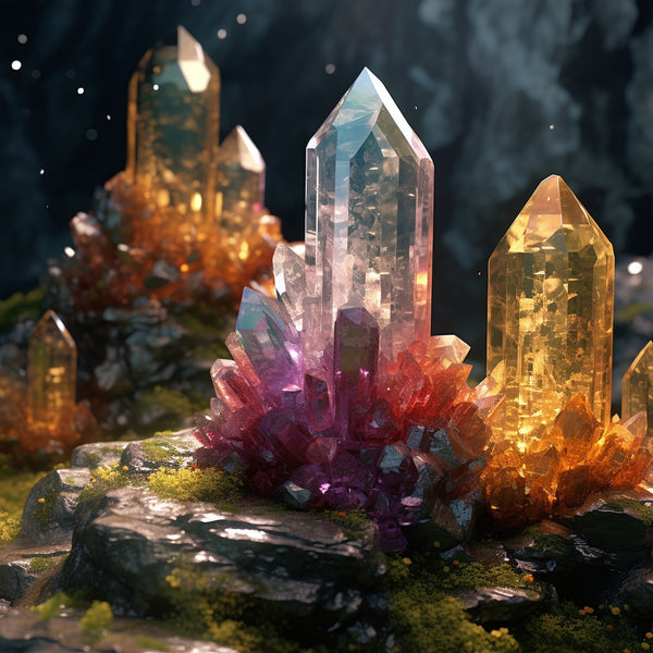Crystals 1 - Art Image (Professional License)