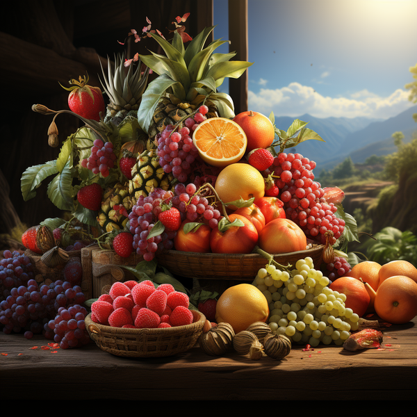 Fruit Abundance - Art Image (Professional License)