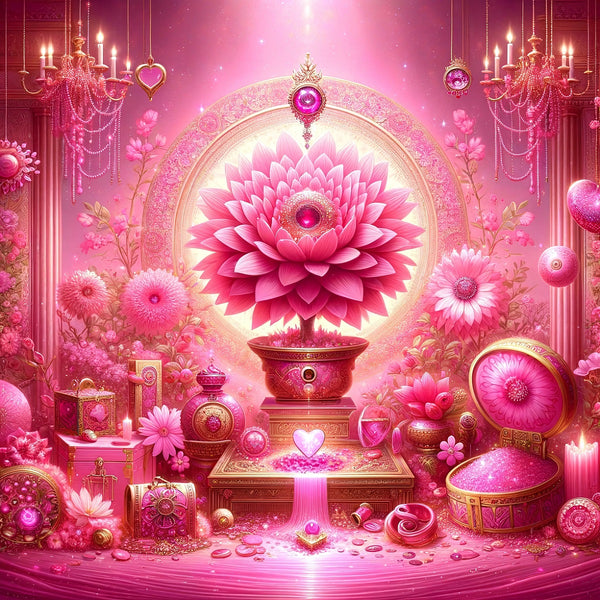 Pink Abundance from Abundantia - 6 Powerful Energies for Abundance, Manifestation & Self-Realization
