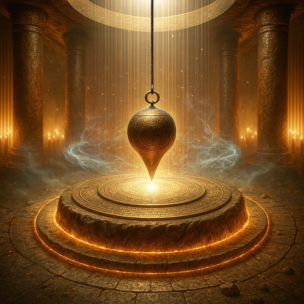 HEPHAESTUS IRON ETHEREAL PENDULUM TECHNIQUE™ - Shields Against Negativity, Harmful Entities & Destructive Thought Patterns, Supports Life Balance, Grounds & Stabilizes Your Energy