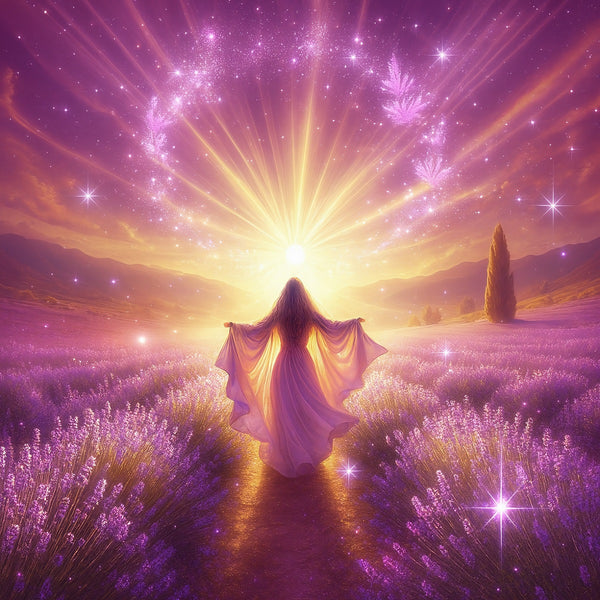 LAVENDER FIELDS OF JOY TECHNIQUE™ - Helps Clear Limiting Beliefs Around Abundance & Connects You With The True Source Of Prosperity