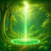 NEON GREEN PROTECTION TECHNIQUE™ - Space Protection & Cleansing, Promotes a Calm, Clear Living Environment
