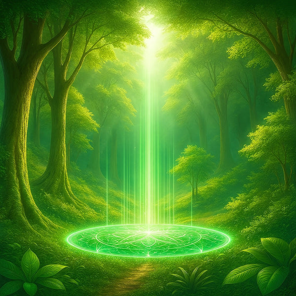 NEON GREEN PROTECTION TECHNIQUE™ - Space Protection & Cleansing, Promotes a Calm, Clear Living Environment