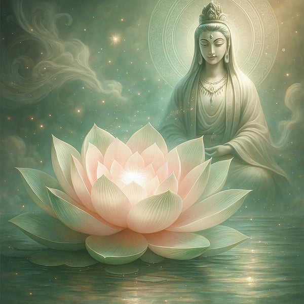 PASTEL GREEN LOTUS FLOWER TECHNIQUE™ - Opens & Balances the Heart Chakra, Encourages Self-Love, Supports Connection to Divine Love, Enhances Inner Stillness