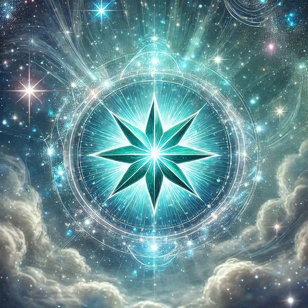 TURQUOISE MAGIC STAR™ - Amplifies Manifestation Energy, Boosts Creativity & Connection to the Universe