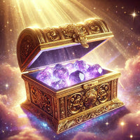CHAROITE TREASURE CHEST™ - Strengthens Intuitive Abilities, Supports Emotional Healing & Helps Release Fear