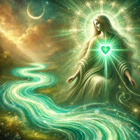 GREEN RIVER OF LOVE™ - Saint Anastasia, Heart Chakra & Deep Emotional Healing