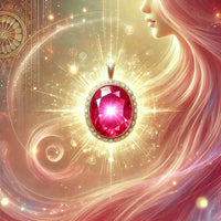 APHRODITE'S RUBY PENDANT™ - Physical Beauty & Glow Up, Attracts Positivity & Supports Emotional Healing