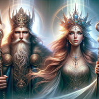 8 NORSE GODS & GODDESSES PLATINUM™ - Unleashing Inner Power, Enhancing Spiritual Growth & Connecting with Ancient Wisdom